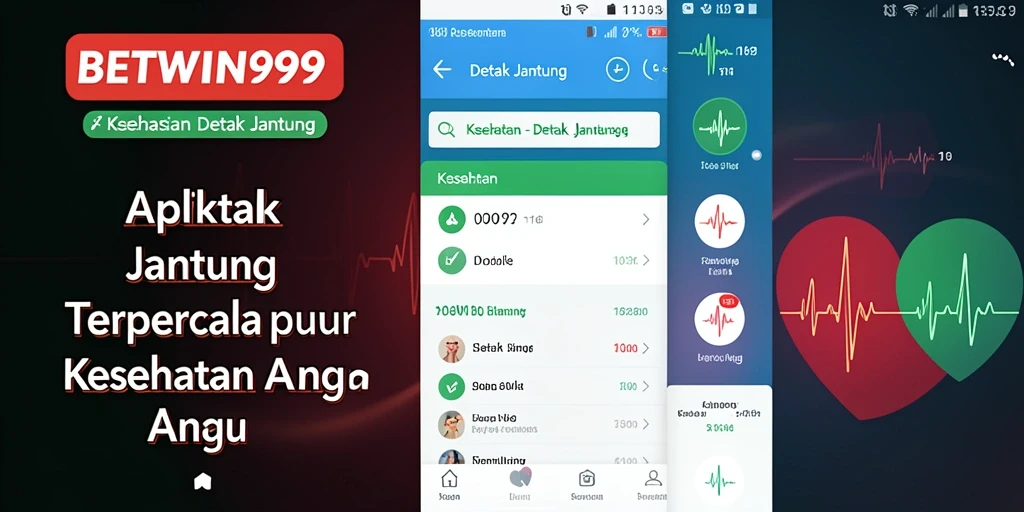 Tampilan antarmuka aplikasi BETWIN999 yang sederhana dan informatif.