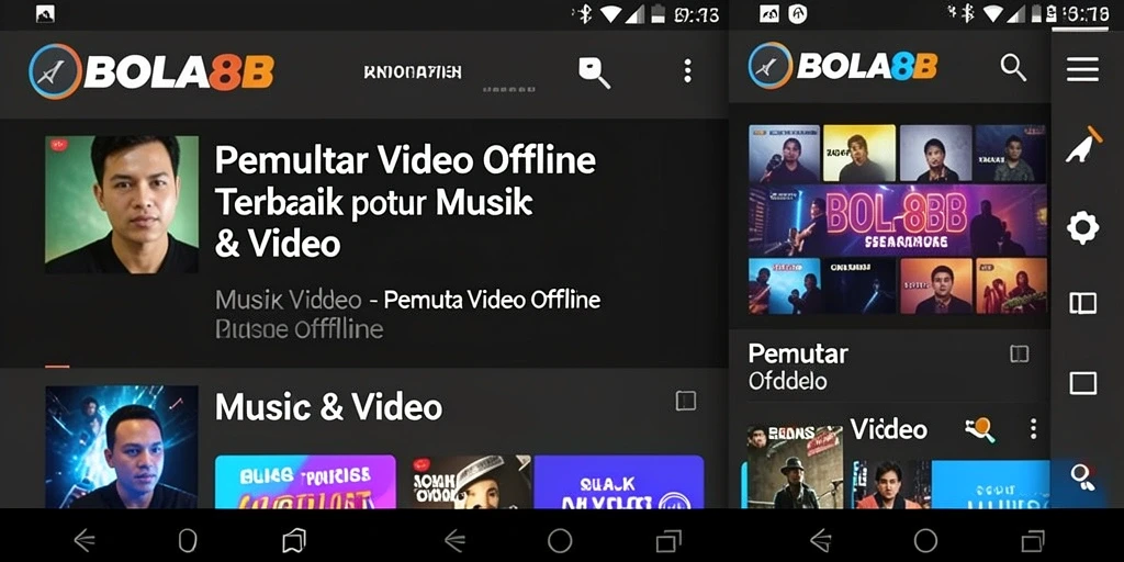 Tampilan antarmuka pengguna BOLA88 yang sederhana dan fungsional.