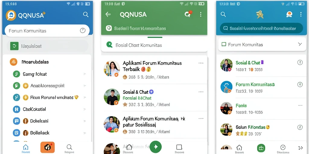 Tampilan antarmuka QQNUSA yang menarik dan interaktif.