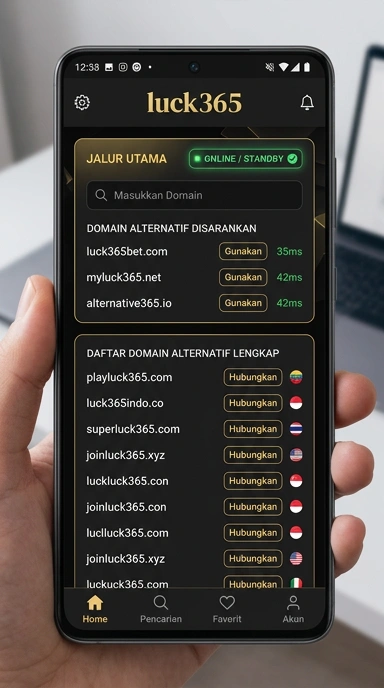 Jalur Cadangan Akses Luck365 untuk Pengguna Android