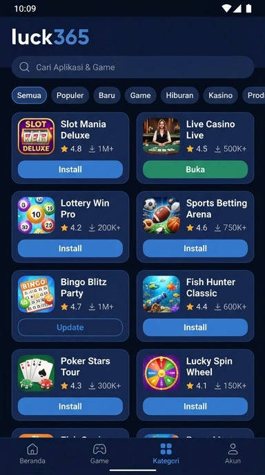 Panduan Lengkap Aplikasi Populer di luck365 | Temukan Sekarang!
